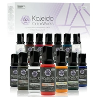 Gaahleri Kaleido ColorWorks 12 Clear Colours Paint Set