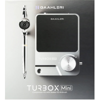 Gaahleri TurboX Mini Air Compressor w/ Seeker 0.3 Airbrush