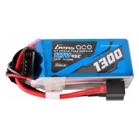 Gens Ace G-Tech 3S 1300mAh 45C 11.1V Soft Pack Lipo Battery (1TO3)