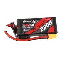 Gens Ace G-Tech 2S 2200mAh 60C 7.4V Soft Pack Lipo Battery (XT60)