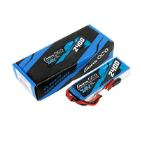 Gens Ace 2S 2400mAh 7.4V RX Soft Case LiPo Battery (JST)