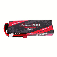 Gens Ace G-Tech 2S 5300mAh 60C 7.4V Hardcase/Hardwired Lipo Battery (Deans)