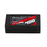 Gens Ace 400mAh 60C 7.6V Hardcase/Hardwired LiPo Battery (XT60 to 2.0mm Bullet)