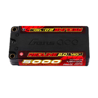 Gens Ace 2S 5000mAh 7.6V Hardcase/5mm Bullet Lipo Battery (5.0mm Bullet)