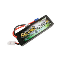 Gens Ace 2S Bashing 5200mAh 7.4V 35C Hardcase/Hardwired LiPo Battery (EC3)