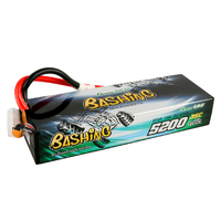 Gens Ace 2S 5200mAh 7.4V 35C Hardcase/Hardwired LiPo Battery (1TO3)