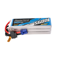Gens Ace G-Tech HV 6S 5600mAh 80C 22.8V Lipo Battery (EC5)