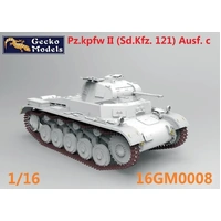 Gecko 1/16 Pz.Kpfw. II (Sd.Kfz.121) Ausf.c Plastic Model Kit