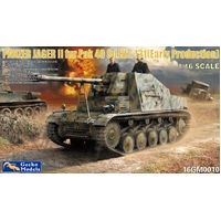 Gecko 1/16 Panzer Jager II fur PaK 40 Sd Kfz.131 (Early Production) Plastic Model Kit