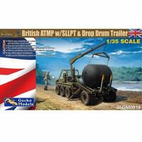 Gecko 1/35 British ATMP w/SLLPT & Drop Drum Trailer Plastic Model Kit