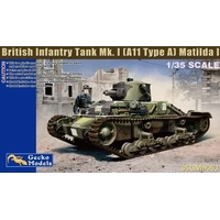 Gecko Models 1/35 British Infantry Tank Mk.I (A11 Type I) Matilda I Plastic Model Kit