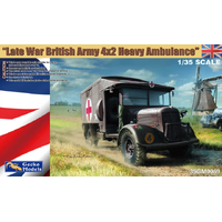 Gecko 1/35 Late War British Army 4x2 Heavy Ambulance Plastic Model Kit