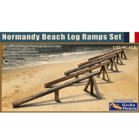 Gecko 1/35 Normandy Beach Log Ramps Set Plastic Model Kit