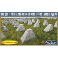 Gecko 1/35 Dragon Teeth Anti-Tank Obstacle Set Plastic Model Kit