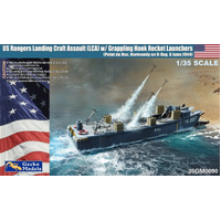 Gecko 1/35 US Rangers Landing Craft Assault (LCA) Plastic Model Kit