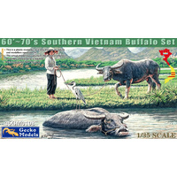 Gecko 1/35 60'~70's Vietnam Buffalo Set Plastic Model Kit