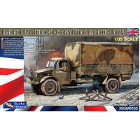 Gecko 1/35 Bedford OYD Truck 3t 4x2 GS (Wooden Cargo Body) Plastic Model Kit