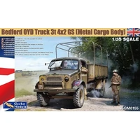 Gecko 1/35 Bedford OYD Track 3t 4x2 GS [Metal Cargo Body) Plastic Model Kit