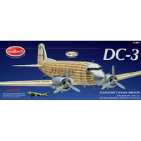Guillow's Douglas DC-3 Balsa Plane Model Kit