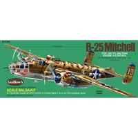 Guillow's B25 Mitchell Balsa Plane Model Kit