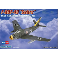 HobbyBoss 1/72 F-86F-40 “Sabre” Fighter Plastic Model Kit [80259]