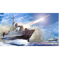 HobbyBoss 1/200 USS Pegasus PHM-1 Plastic Model Kit [82005]