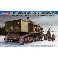 HobbyBoss 1/35 M4 HIGH SPEED TRACTOR(3-in./90mm) Plastic Model Kit [82407]