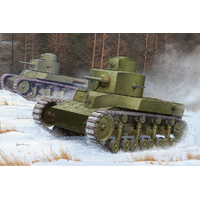 HobbyBoss 1/35 Soviet T-24 Medium Tank Plastic Model Kit [82493]