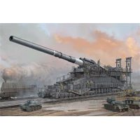 HobbyBoss 1/72 German 80cm K(E) Railway Gun "Dora" Plastic Model Kit [82911]