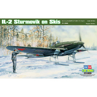 HobbyBoss 1/32 IL-2 Sturmovik on Skis Plastic Model Kit [83202]