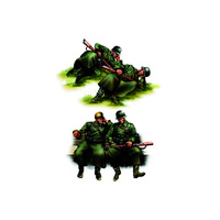 HobbyBoss 1/35 GERMAN INFANTRY-Taking a rest Plastic Model Kit [84420]