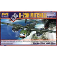 *DISC*HK Models 1/32 B-25H Mitchell 'Gun Ship'