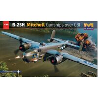 Hong Kong Models 1/32 B-25H Mitchell Gunships over CBI Plastic Model Kit