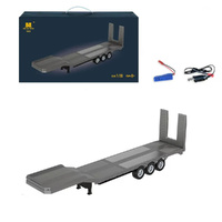 Huina 1/14 Flatbed Trailer (Grey)