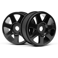 HPI V7 Wheel Black (42X83mm/2Pcs) [103677]