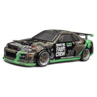 HPI 1/18 Micro RS4 Drift Fail Crew Nissan Skyline R34 GT-R [120101]