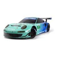 HPI 1/10 Sport3 Porsche 911 GT3 RSR Falken Painted Body (206mm/210mm)