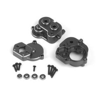 HPI Aluminum Center Gear Box Set (Gunmetal)
