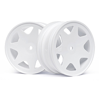 HPI 3862 ULTRA 7 WHEELS WHITE 30MM (2PCS)