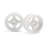 HPI 3905 Mx60 4 Spoke Wheel White (3mm Offset/2Pcs)