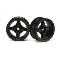 HPI 3906 Mx60 4 Spoke Wheel Black (3mm Offset/2Pcs)