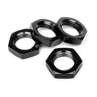 HPI 17mm Wheel Nut (Black/4pcs) [67492]