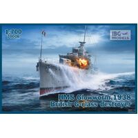 IBG 1/700 HMS Glowworm 1938 G-class destroyer Plastic Model Kit [70008]