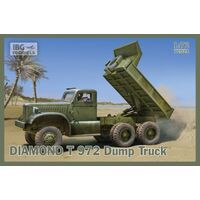 IBG 1/72 DIAMOND T 972 Dump Truck Plastic Model Kit [72021]