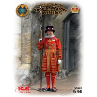 ICM 1/16 Yeoman Warder “Beefeater” Plastic Model Kit