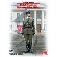 ICM 1/16 Polish Regiment Representative Officer Plastic Model Kit