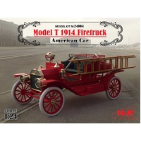 ICM 1/24 Model T 1914 Firetruck American Car Plastic Model Kit