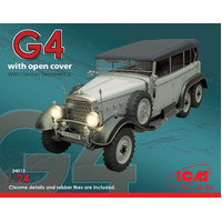 ICM 1/24 Typ G4 Soft Top WWII German Personnel Car Plastic Model Kit