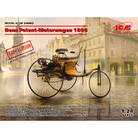 ICM 1/24 Benz Patent-Motorwagen 1886 (EASY version = plastic wheel-spokes) Plastic Model Kit