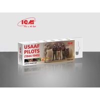 ICM Acrylic Paint Set: USAAF Pilots (1944-1945) - 6 Colours